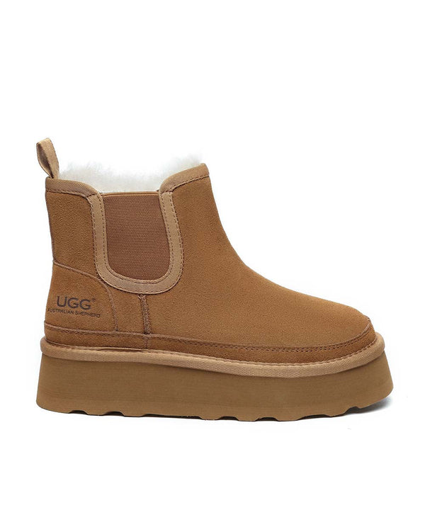 Bottes à plateforme UGG Mel pour femmes